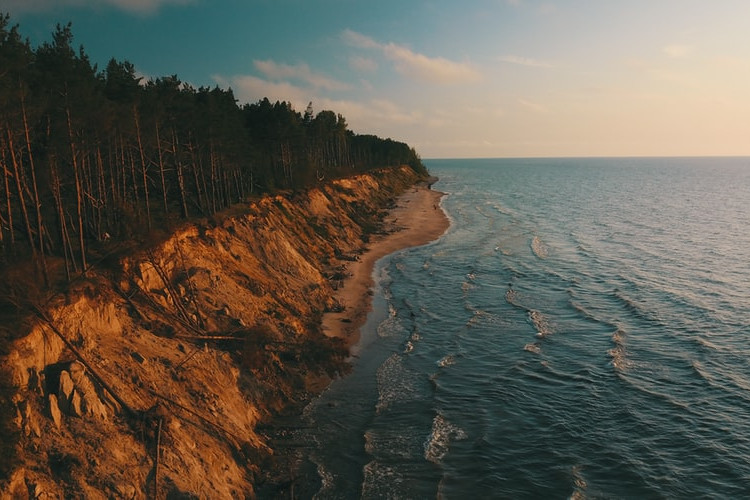 Jurkalne Seashore Bluffs, Latvia