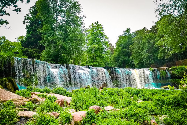 Keila Waterfall, Harju County, Estonia