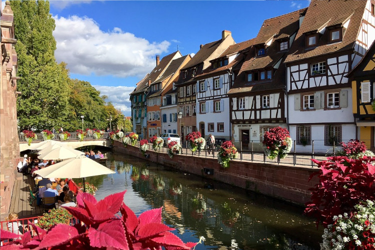 Little Venice district of Colmar