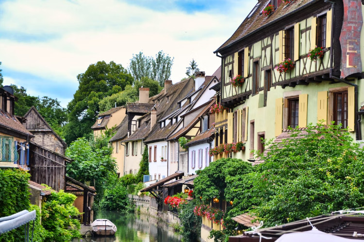 Picturesque houses in Colmar