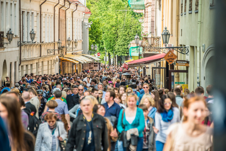 Pilies Street Vilnius