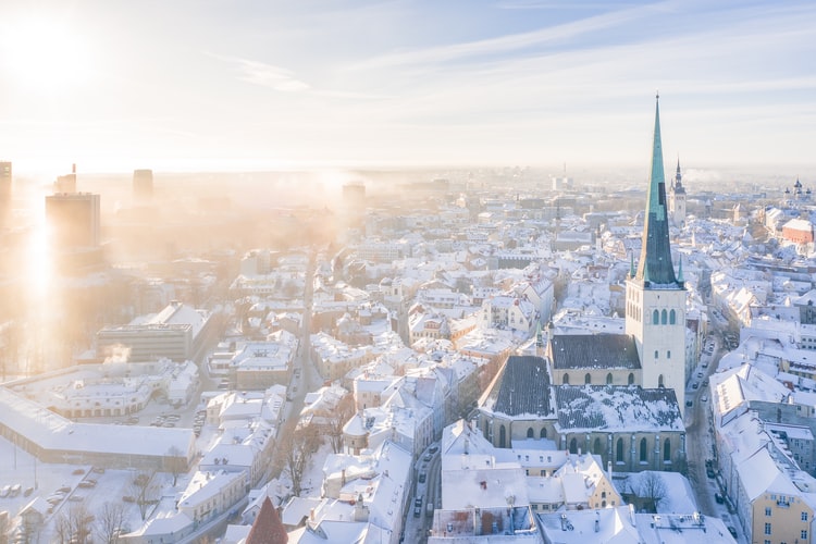 Winter in Tallinn