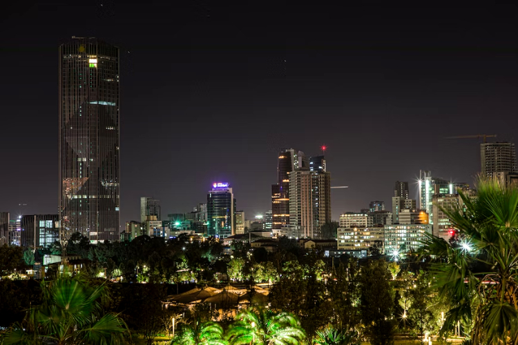 Addis Ababa at night