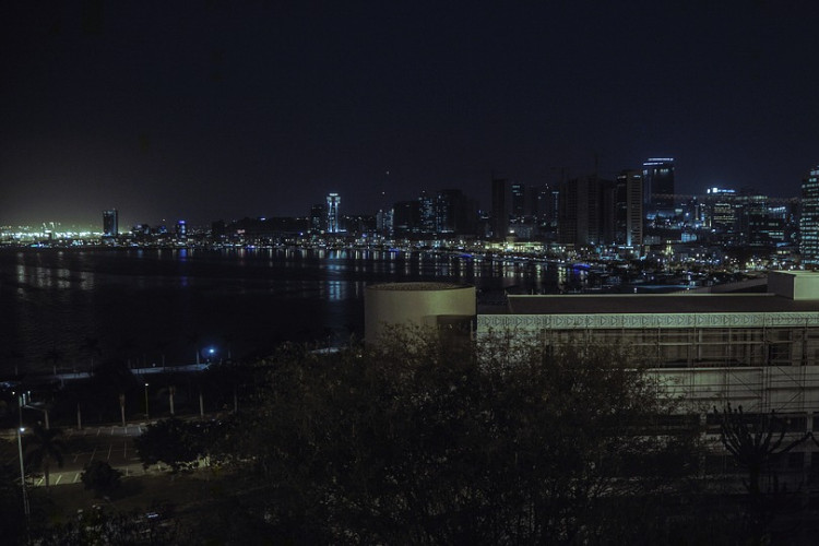 Luanda Skyline at Night