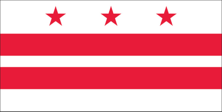 washington dc flag